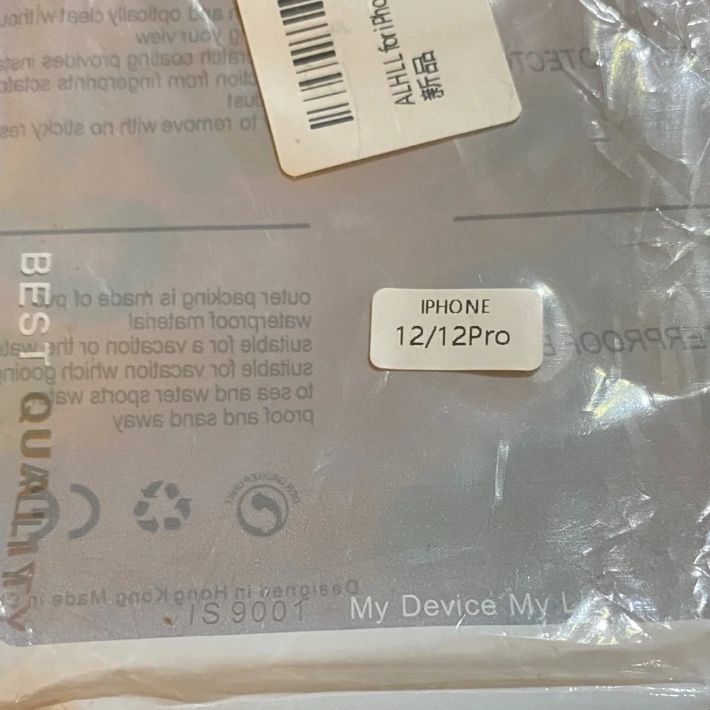 Black Case for iPhone 12/12 Pro